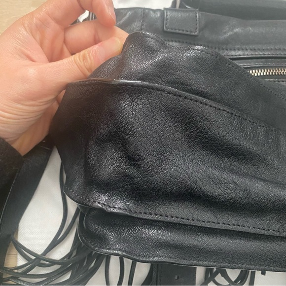 Authentic Proenza Schouler PS1 Fringe Medium Black - Picture 7 of 16